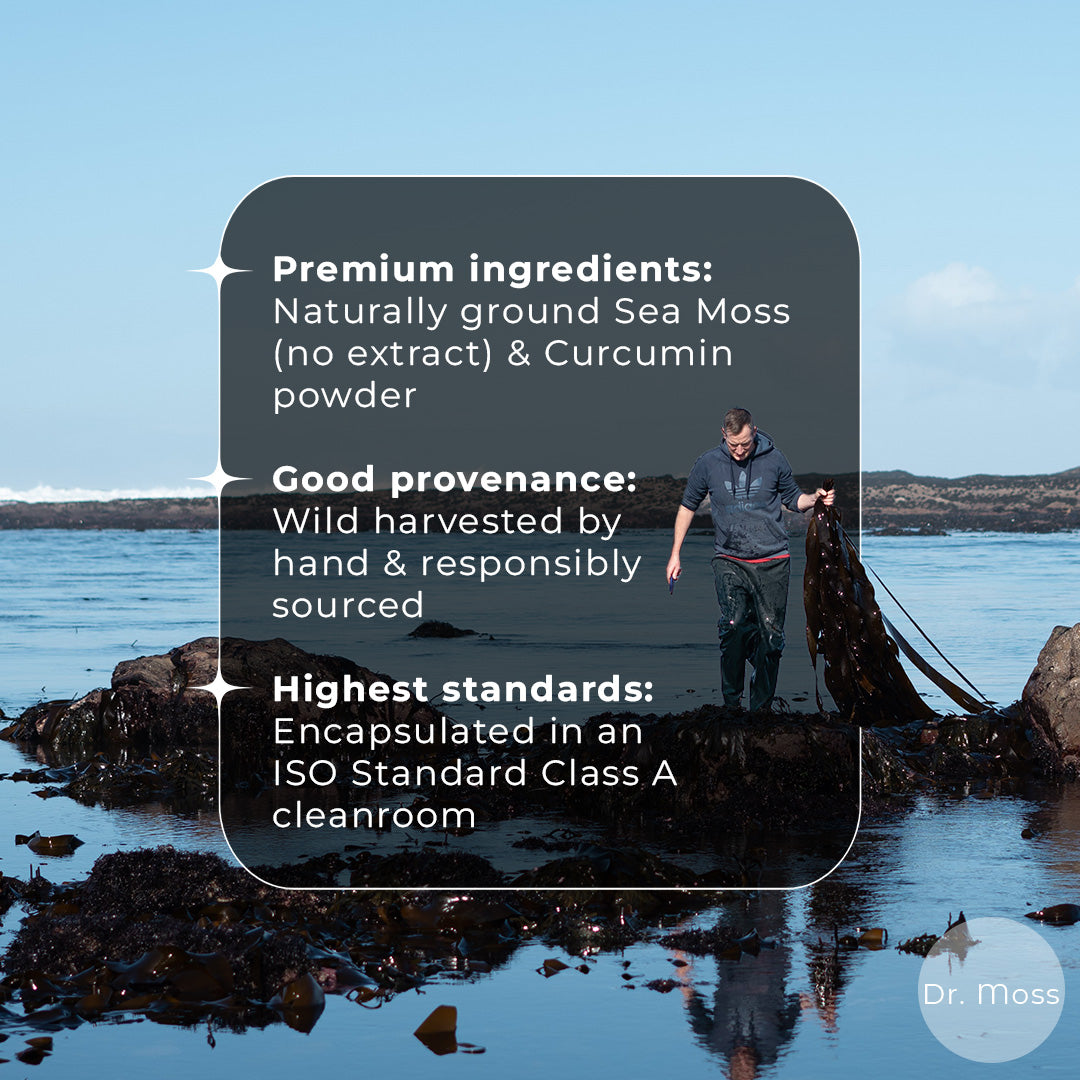 Sea Moss & Curcumin Capsules
